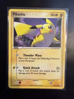 Pokemon TCG Pikachu 78/110 2006 Common Non Holo. Excellent Condition - Image 4