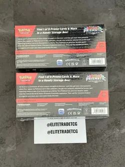 2X SEALED Pokemon TCG Scarlet & Violet Prismatic Evolutions Surprise Box - Image 3
