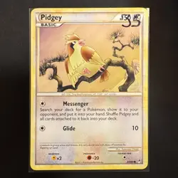 Pidgey - 67/95 - Call of Legends - Pokemon - Common - Damaged - Image 3