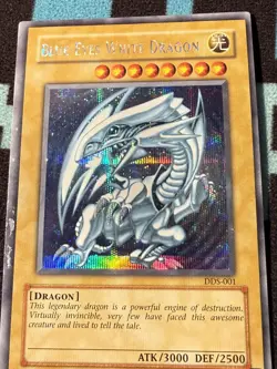 Yu-Gi-Oh! Blue-Eyes White Dragon DDS-001 Holo | Moderately Played (MP) Vintage - Image 5