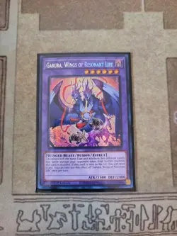 YUGIOH GARURA WINGS OF RESONANT LIFE MP23-EN148 PRISMATIC SECRET 1ST ED NM - Image 1