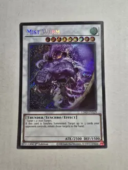 MIST WURM SECRET RARE L26D-ENX29 NEAR MINT YUGIOH - Image 1