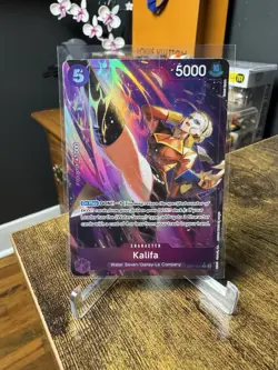 Kalifa Parallel Rare EB01-031 Alt Art Memorial Collection One Piece TCG NM - Image 1