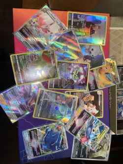 Nintendo Pokemon TCG 75 Card Lot English - Image 1