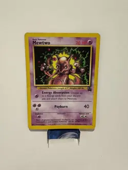 Mewtwo Black Star Promo Card #14 Pokemon LP - Image 1