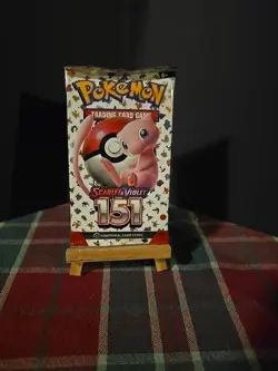 Pokemon 151 Scarlett and Violet Booster Pack Factory Sealed English 10 Cards - Image 1