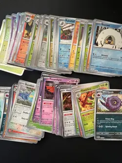 Pokemon Twilight Masquerade bulk lot. Approx. 400+ cards. Rare, reverse, common - Image 5