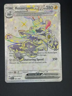Revavroom EX 081/064 Ultra Rare Shrouded Fable Pokemon TCG Card - Image 1