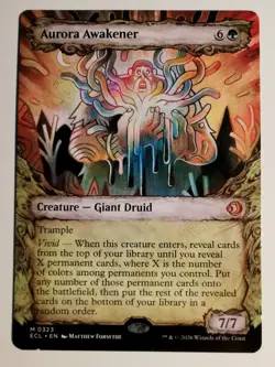 Aurora Awakener Showcase: Mtg Card NM - Image 1