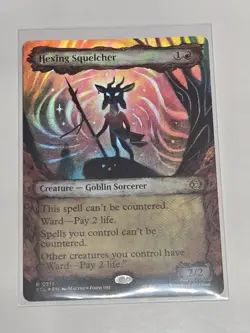 Hexing Squelcher (Showcase) Lorwyn Eclipsed Foil - Image 1