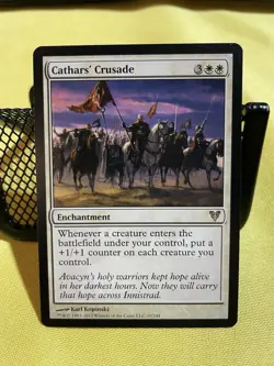 Magic: The Gathering Cathars' Crusade Enchantment Rare Avacyn Restored White Ko… - Image 1