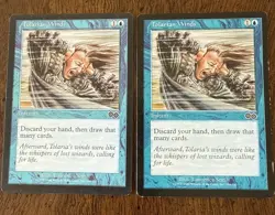 MTG Magic the Gathering Tolarian Winds (104/356) Urza's Saga LP 2X - Image 1