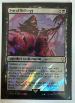 MTG: Eye of Nidhogg (Surge Foil) Commander: Final Fantasy Foil NM - Image 1