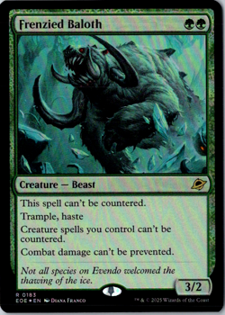 Frenzied Baloth R Edge of Eternities 183 FOIL Near Mint - Image 1