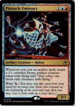 Pinnacle Emissary R Edge of Eternities 223 FOIL Near Mint - Image 1