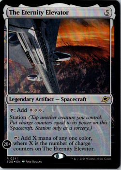 The Eternity Elevator R Edge of Eternities 241 FOIL Near Mint - Image 1