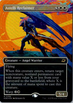 Astelli Reclaimer (Borderless) R Edge of Eternities 288 FOIL Near Mint - Image 1