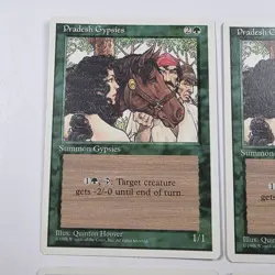 MTG 4x Pradeesh Gypsies 4th Edition Regular Common - Image 2
