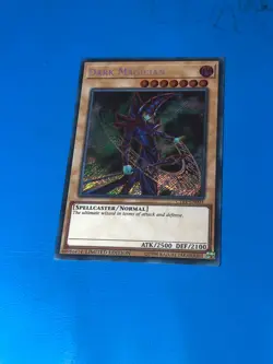 YUGIOH Secret Rare Dark Magician CT14-EN001 - Image 1