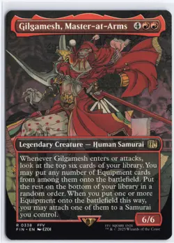 Gilgamesh, Master-at-Arms (Borderless) R FINAL FANTASY 338 NM - Image 1