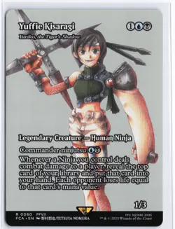 Yuffie Kisaragi - Yuriko, the Tiger's Shadow (Showcase) R FINAL FANTASY: 60 NM - Image 1