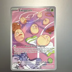 Pokemon TCG Exeggcute 192/191 Surging Sparks Illustration Rare Holo Promo - Image 1