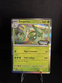 Pokemon Serperior Perfect Order Promo Holo Stamped 064 - Image 1