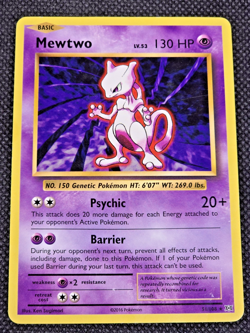Mewtwo 51/108 Rare XY - Evolutions Pokemon Card LP -- L - Image 1
