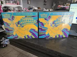 Pokemon Ascended Heroes ETB Elite Trainer Boxes Lot Of 2 Sealed New! - Image 1