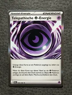 Pokemon Telepathische Energie POR 088/088 Holo – Optimale Ordnung DE HOLO RARE - Image 1