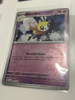 Ribombee - 076/162 - Reverse Holo - Temporal Forces - NM/M - Pokemon Card - Image 1