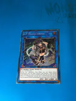 YUGIOH Secret Rare I:P Masquerena MP20-EN178 1st Edition - Image 1