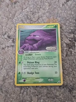 Muk 11/92 Reverse Holo Stamped Ex Legend Maker Pokemon NM-MINT - Image 1