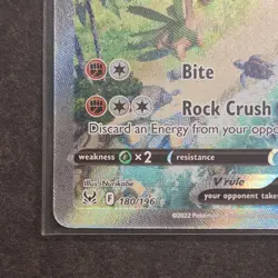 Pokemon Aerodactyl V Lost Origin Full Alt Art #180 near mint. - Image 4