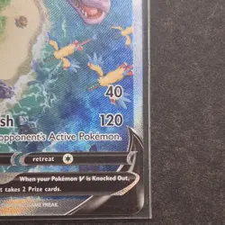 Pokemon Aerodactyl V Lost Origin Full Alt Art #180 near mint. - Image 5