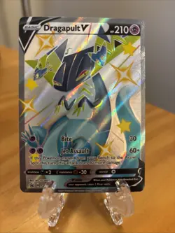 Pokemon Dragapult V SWSH096 SWSH: Sword & Shield Promo Cards Holo - Image 1