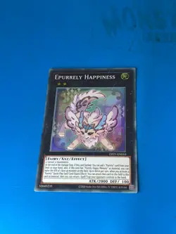 YUGIOH Super Rare Epurrely Happiness OP21-EN010 - Image 1