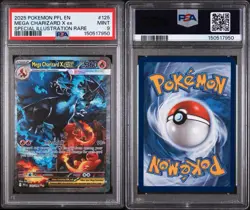 2025 POKEMON PFL EN-PHANTASMAL FLAMES | SPECIAL ILLUSTRATION RARE PSA 9 MINT - Image 3