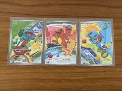 Pokemon TCG First Partner Illustration Collection Series 1 Kanto 037 038 039 - Image 1