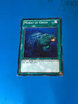 YUGIOH Common Moray Of Greed SDRE-EN029 1st Edition - Image 1