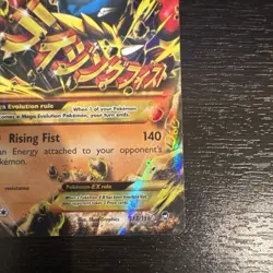 Pokemon M Lucario EX 113/111 XY Furious Fists Secret Rare Full Art Holo - Image 4