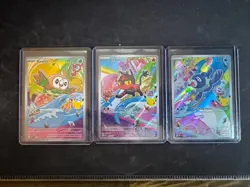 Rowlet, Litten, Popplio MEP 045, 044, 043 NM First Pokemon 30th Free Shipping - Image 1