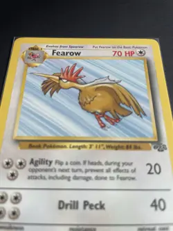 Pokemon '022 Fearow 36/64 Jungle Uncommon Vintage WOTC 1999 NM - Image 2