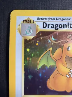 Pokemon TCG Dragonite Fossil 4/62 Holo Rare 100 HP Unlimited 1999 Wizards - Image 3
