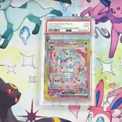 Pokemon Sylveon ex 270HP Special Illustration Rare Sv: Prismatic Evolutions 156… - Image 1