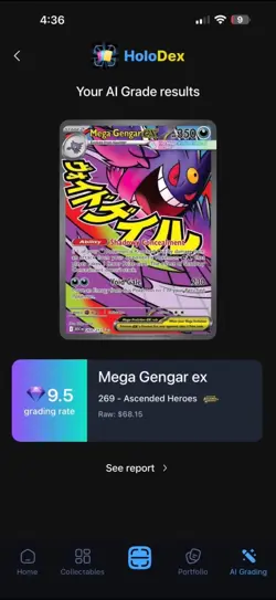 MEGA GENGAR EX #269 | POTENTIAL PSA 10 | 2026 Pokemon Ascended Heroes - Image 2