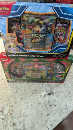 Lot of 2 Pokemon TCG Mega Venusaur ex Premium Collection + Mega Kangaskhan Box - Image 2