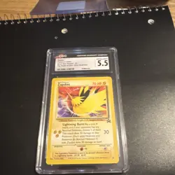 Pokemon Zapdos Promo 23/53 Wotc Regular 2000 CGC 5.5 70HP Lightning Burn - Image 1