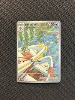 Pokemon TCG Simipour 102/086 English! NM Condition! See Description! - Image 1