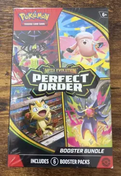 Pokemon Mega Evolution PERFECT ORDER BOOSTER BUNDLE - Image 1